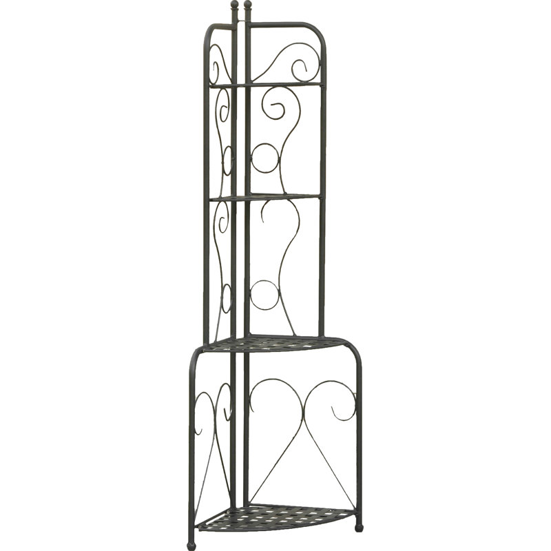 Étagère de boulanger Apisan, Noir antique