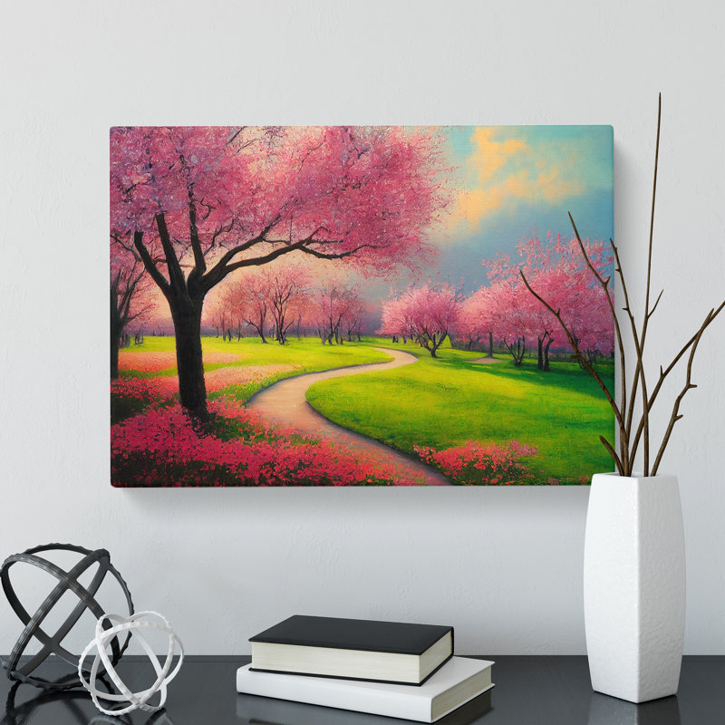 Spring Forest Landscape Vol.4 - Wrapped Canvas, 50cm H x 76cm W x 3cm D