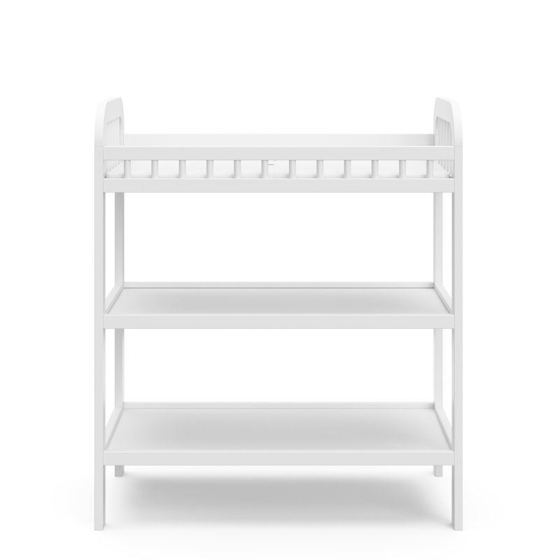 Table à langer avec coussin Pasadena, Blanc