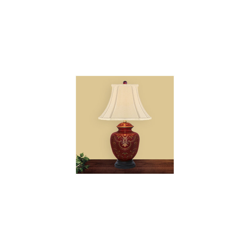Lampe de table 22 po Porcelain