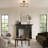 Mance 3 Light Drum Semi Flush Mount