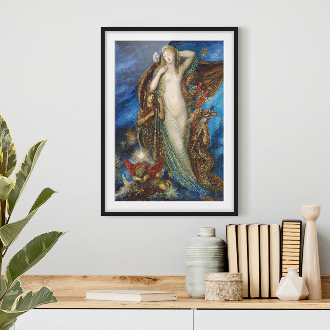 Gerahmter Kunstdruck Adoration of Helena von Gustave Moreau