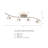 Edward 31'' 5 -Light Track Track Kit with Dimmable and Adjustable Head