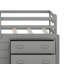 Lit mezzanine avec armoire et tablette-1340926652