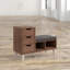 Faux Leather Upholstered Storage Bench