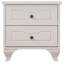 Amayiah 114.3cm W Manufactured Wood Bedside Table