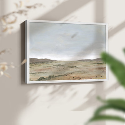 Arid Vista II -Framed Print - Restickable