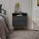 Clea Modern 2-Drawer Nightstand w/ Open Shelf - Bedside Table W17.7'