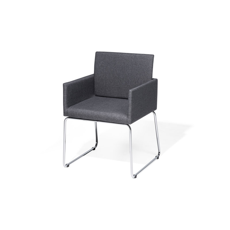 Wieland Upholstered Dining Chair, Grey