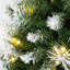 Ensemble de 3 pièces de Noël artificiel: couronne et 2 arbres d'entrée avec lumières DEL, assemblage facile pour Noël