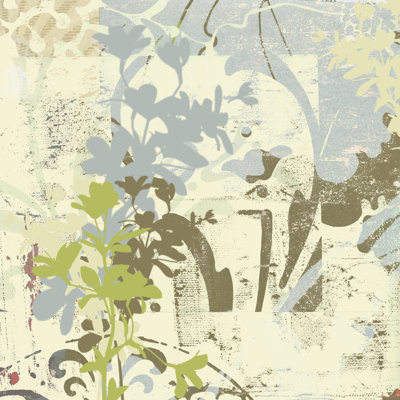 Floral Swhirls III by Ricki Mountain - Wrapped Canvas Print