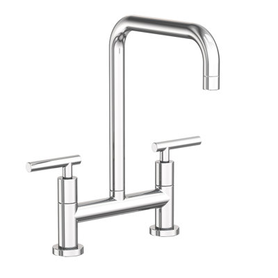 East Square Kitchen Bridge Faucet