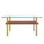 Table basse moderne en verre pour le salon-133962613