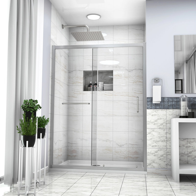 Paroi de douche coulissante simple
