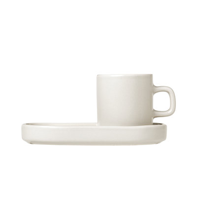 2-tlg. Espressotasse-Set Pilar