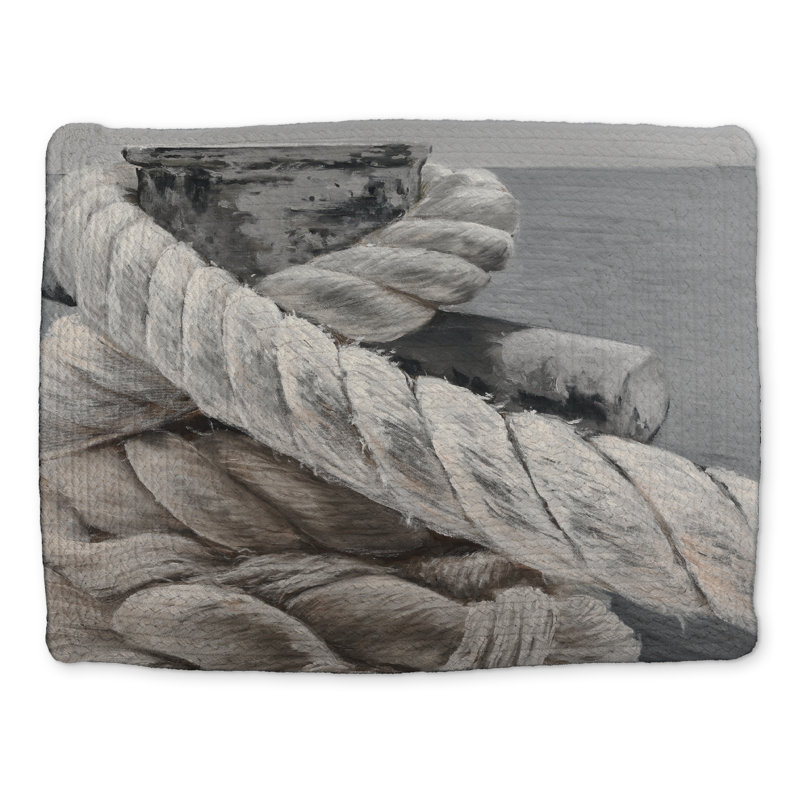 Napperon en polyester torsadé