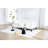 Beige Upholstered Daybed With A And Metal Center Rail For Stability Modern Twin Stable Frame Soft Velvet Upholstery
