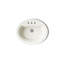 Bryant Ceramic Oval Drop-In Bathroom Sink with Overflow-19195625-10940793