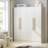 Bernistine 4-Door Manufactured Wood Armoire-1861619291