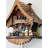  German Quartz Cuckoo Clock with Animated Beer Drinker