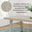 Linzy 6-Person Solid Wood Dining Set-1792066600