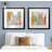 Mislead I - Matted and Framed Under Acrylic Glass, Set of 2, Large Living Room Wall Art-691481308