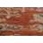 Orange Oushak Vegetable Dye Area Rug 12