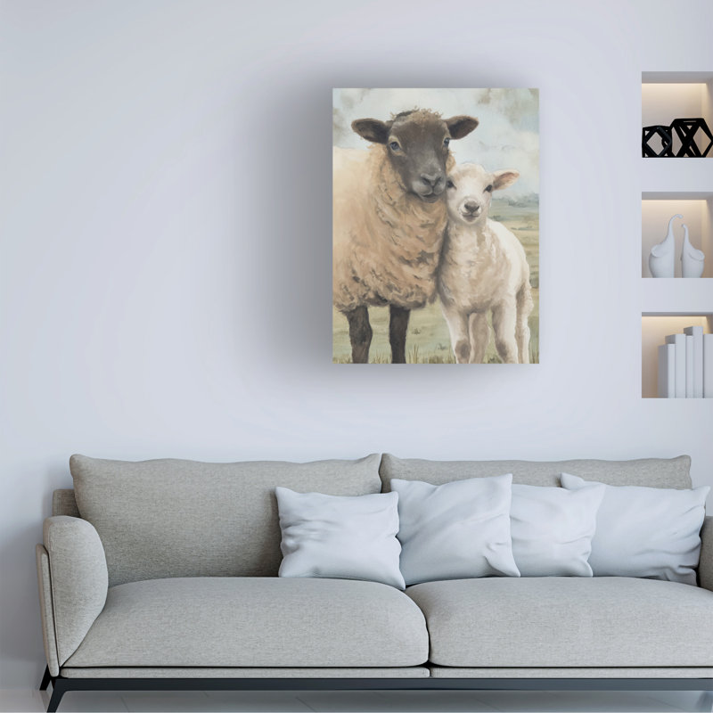 Art mural sur toile tendue - "Celtic Meadow I" par Paula Freeman pour décoration de salon, de chambre à coucher ou de bureau - 18 x 24