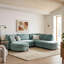 Taneiqua Modern 317.5cm W 6 Seater Chenille Sofa with Modular Design-944173781