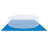 Intex: Pool Ground Cloth - 15.5 Feet - Square Blue Cloth, For Use With 8-15ft Round Above Ground Pools, Outdoor Accessory, Protect Your Pool
