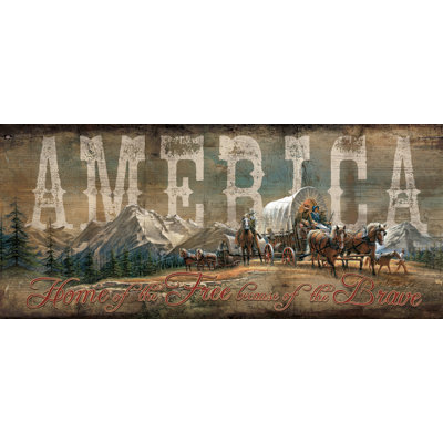 « america » par terry redlin, art textuel