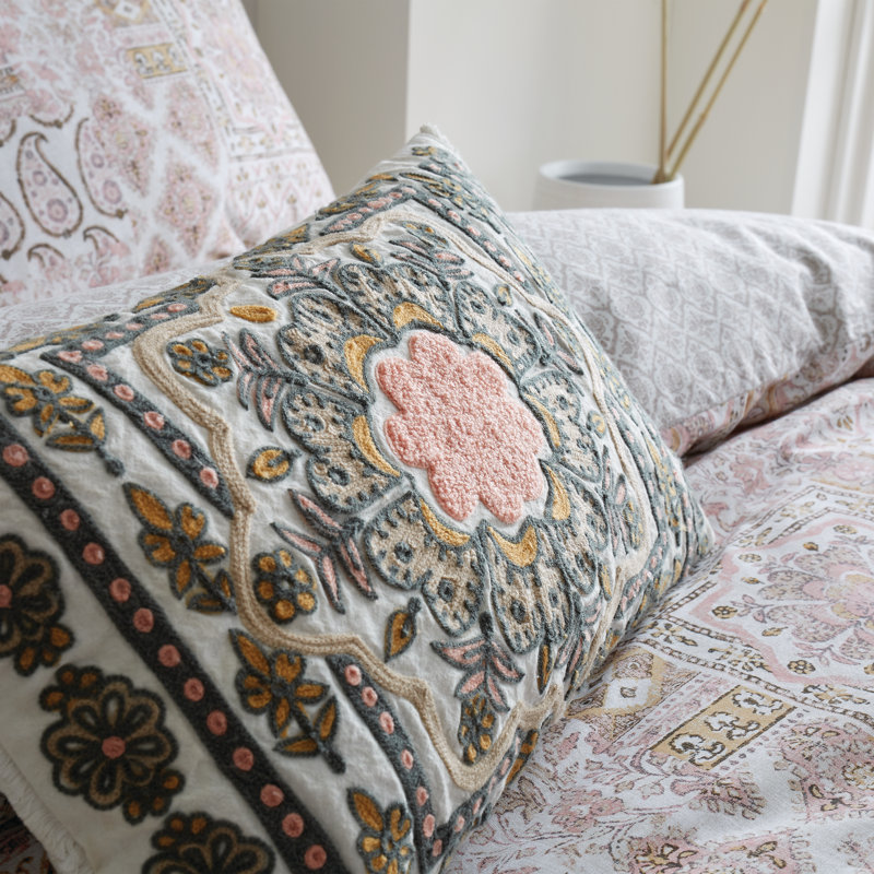 Iniko Floral Cushion with Filling