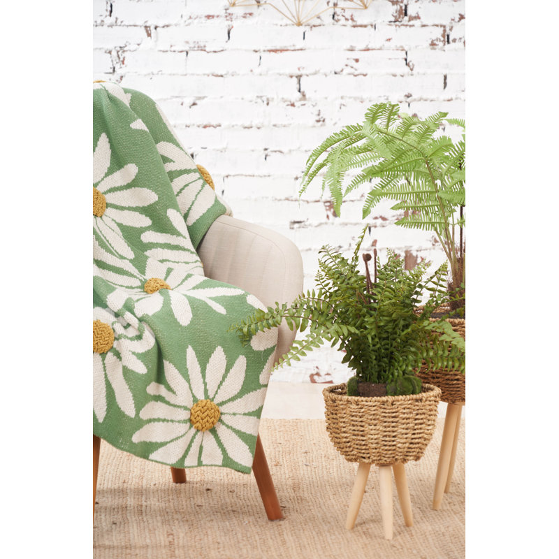 Daisy Throw Blanket