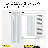 Blackout Curtain Light & Noise Reducing Room Darkening Drapes for Bedroom/Living Room/Kitchen, 2 Pieces-101685618-101685624