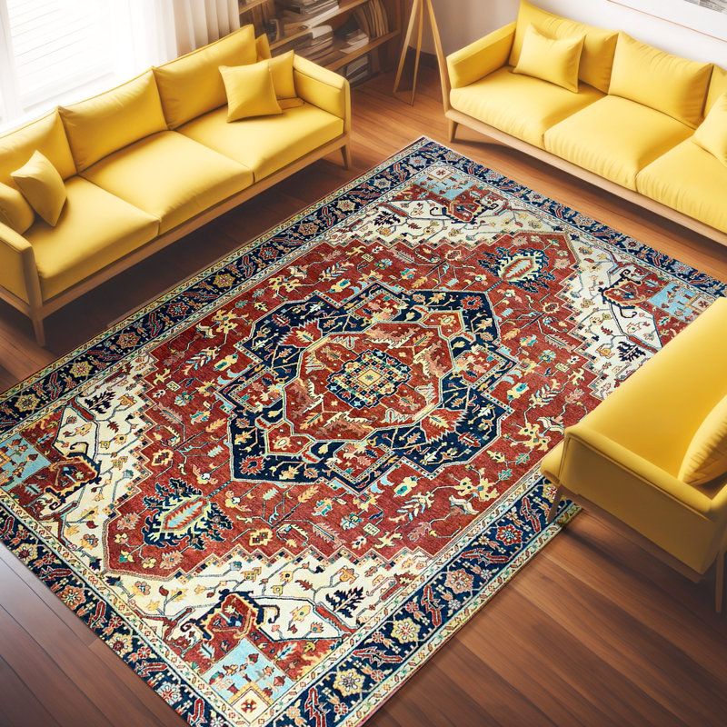 Wool Indoor Rug, Square 4' x 4'