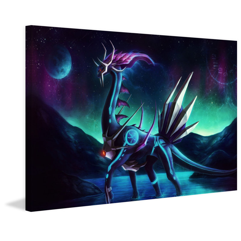 Dialga by Jonas Jödicke - Wrapped Canvas Print, 30 cm H x 46 cm W