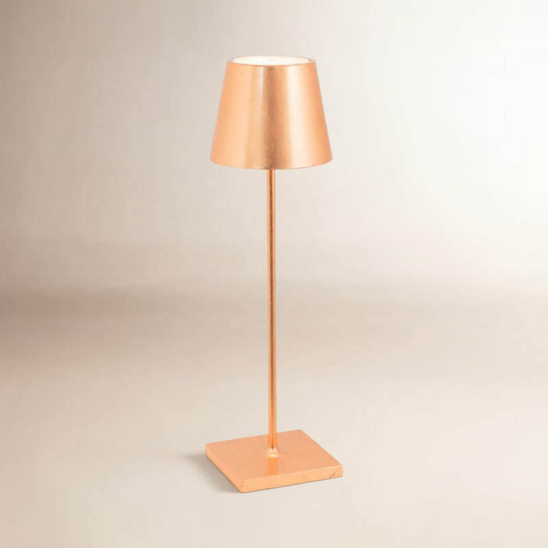 Poldina Pro Table Lamp, Copper Leaf