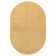 Asako Solid Low-Pile Mustard Rug