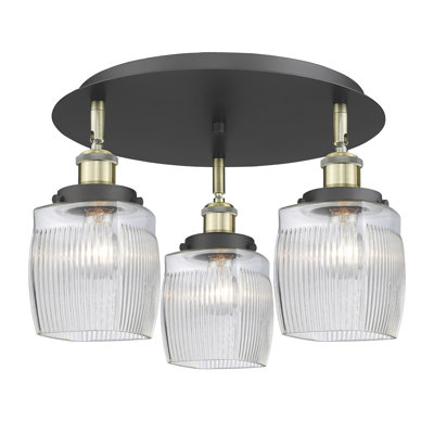 Keenan Glass Flush Mount