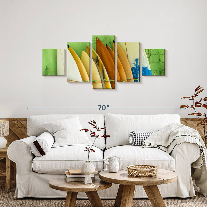 Boutique de planches de surf, H 24 po x l 55 po
