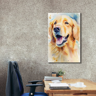 "Golden Retriever" par Petals Prints Design