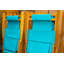 Chaise de plage avec repose-pieds