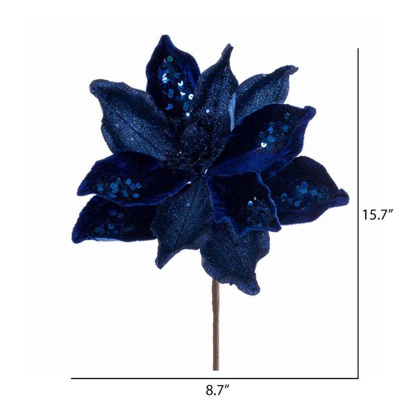 Tige de magnolia, Bleu minuit
