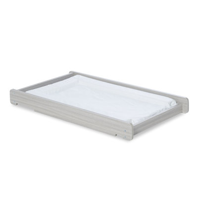 Pembrey Cot Top Changer - Ash Grey