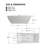Lydia 59" x 30" Freestanding Soaking Bathtub-75068052