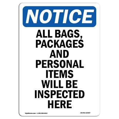 Heavy Duty Sign
