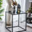 Chavez Industrial Metal Side Table-236202287