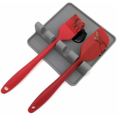 Prep & Savour Metal Rectangle Utensil Crock & Reviews