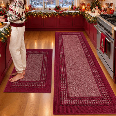 Washable Textured Non Slip Kitchen Mat
