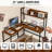 L-Shaped Metal Base Computer Desk-75185448